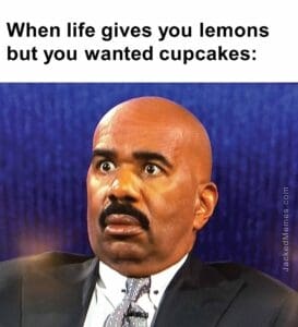 When life gives you lemons but you wanted cupcakes