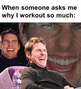 When someone asks me why i workout so much