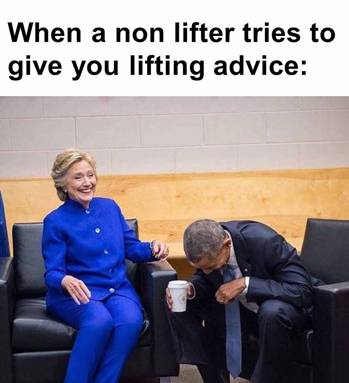 When a non lifter tries to give you lifting advice