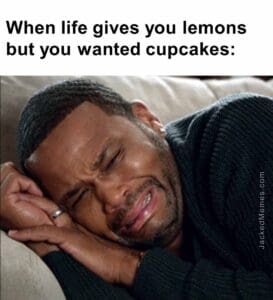 When life gives you lemons but you wanted cupcakes