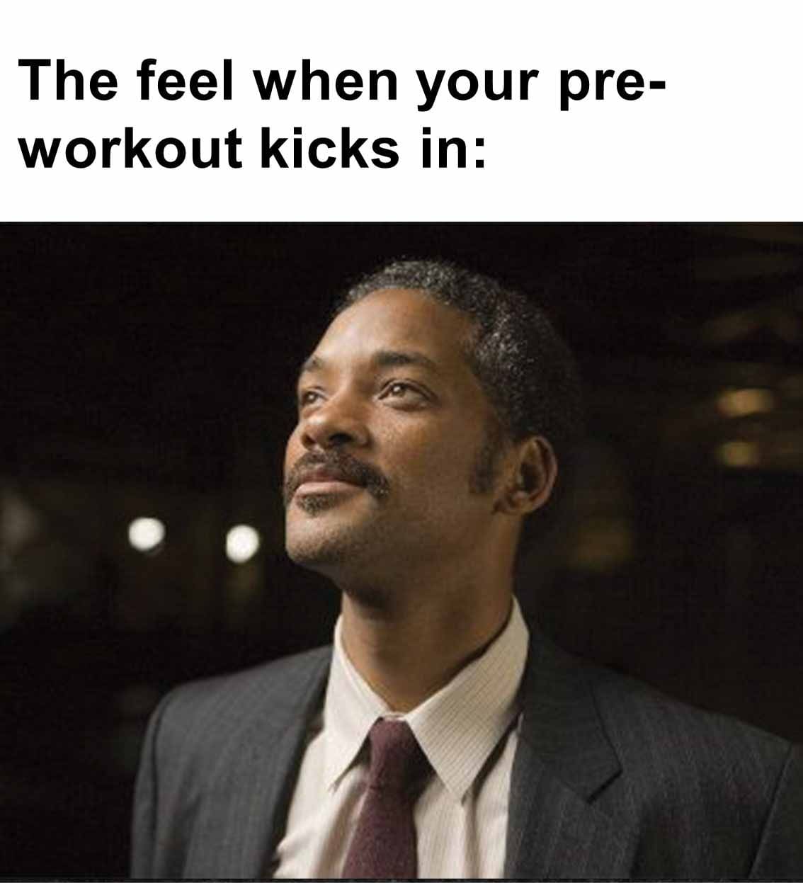 The feel when your preworkout kicks in