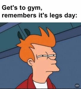 Get's to gym