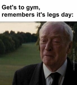 Get's to gym