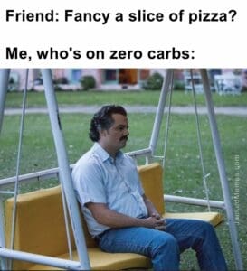 Friend fancy a slice of pizza   me