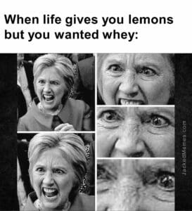 When life gives you lemons but you wanted whey