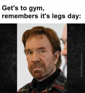 Get's to gym