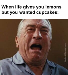 When life gives you lemons but you wanted cupcakes