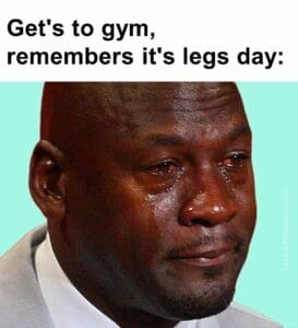 Get's to gym