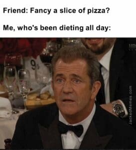 Friend fancy a slice of pizza   me