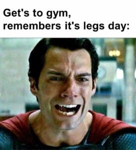 Get's to gym