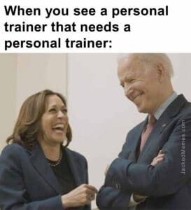 When you see a personal trainer that needs a personal trainer