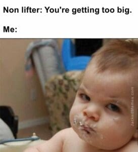 Non lifter you're getting too big.  me