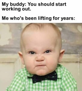 My buddy you should start working out.  me who's been lifting for years