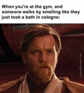 When you're at the gym