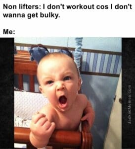 Non lifters i don't workout cos i don't wanna get bulky.  me