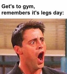 Get's to gym