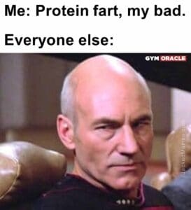 Me protein fart