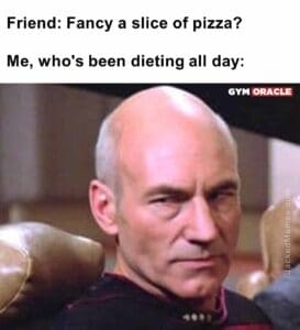 Friend fancy a slice of pizza   me