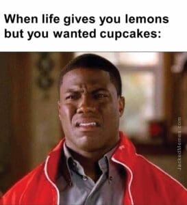 When life gives you lemons but you wanted cupcakes