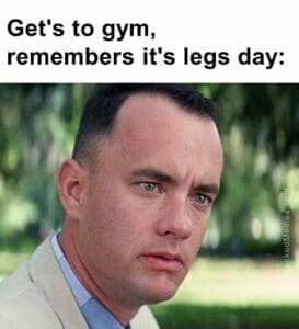 Get's to gym