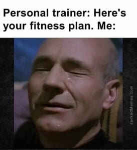 Personal trainer here's your fitness plan. me